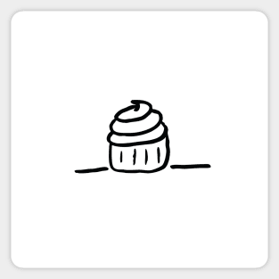 Cupcake Sticker